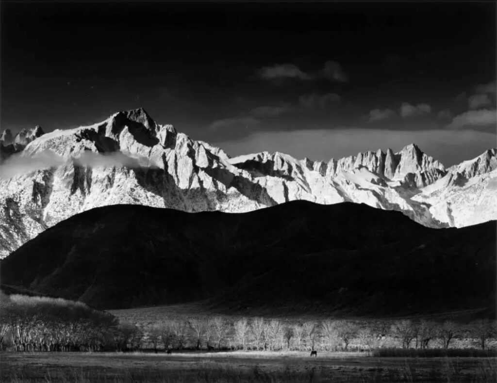 Ansel Adams - Winter Sunrise